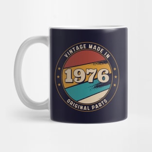 Vintage, Made in 1976 Retro Badge Mug